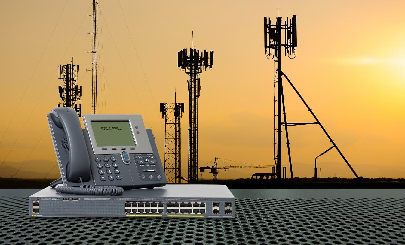 Conexión de las centralitas telefónicas digitales a una red pública 