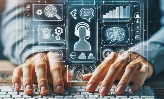 Software contact center ordenador